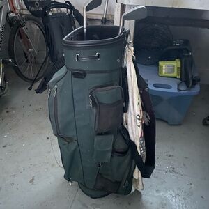 Green Golf Bag